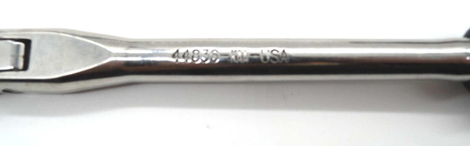NOS SEARS Craftsman 12″ Flex Head Ratchet 3/8″ Drive Black Handle 44836-KAA-USA