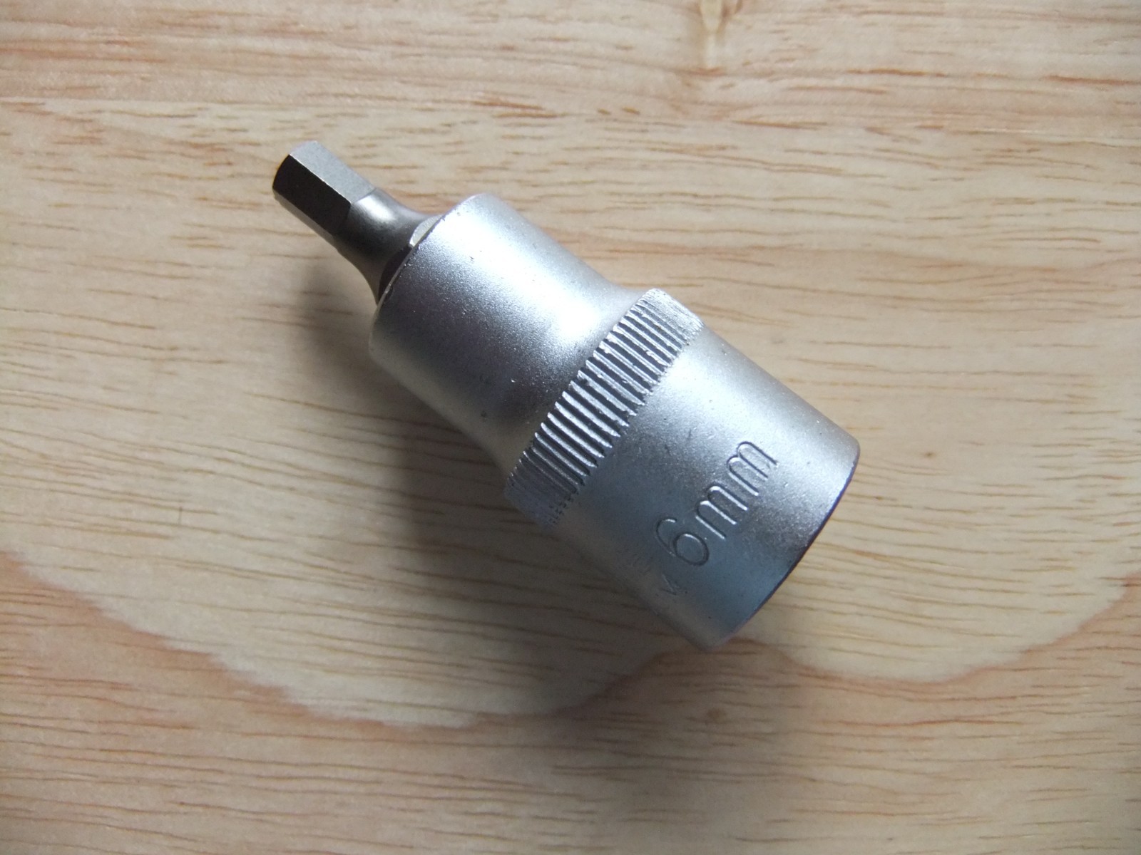 Welzh Werkzeug 6mm x 1/2 Drive Chrome Vanadium Hex Bit Socket – 54mm Long