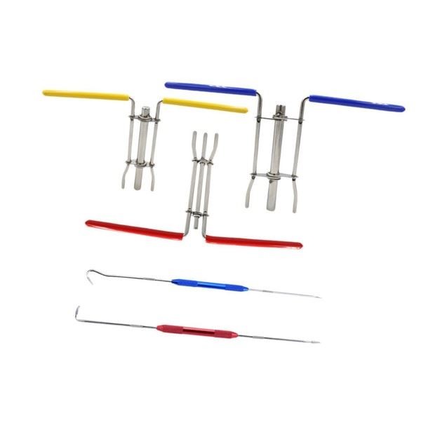 Set of 3 Hydraulic Cylinder Seal Rebuild Tools Stainless