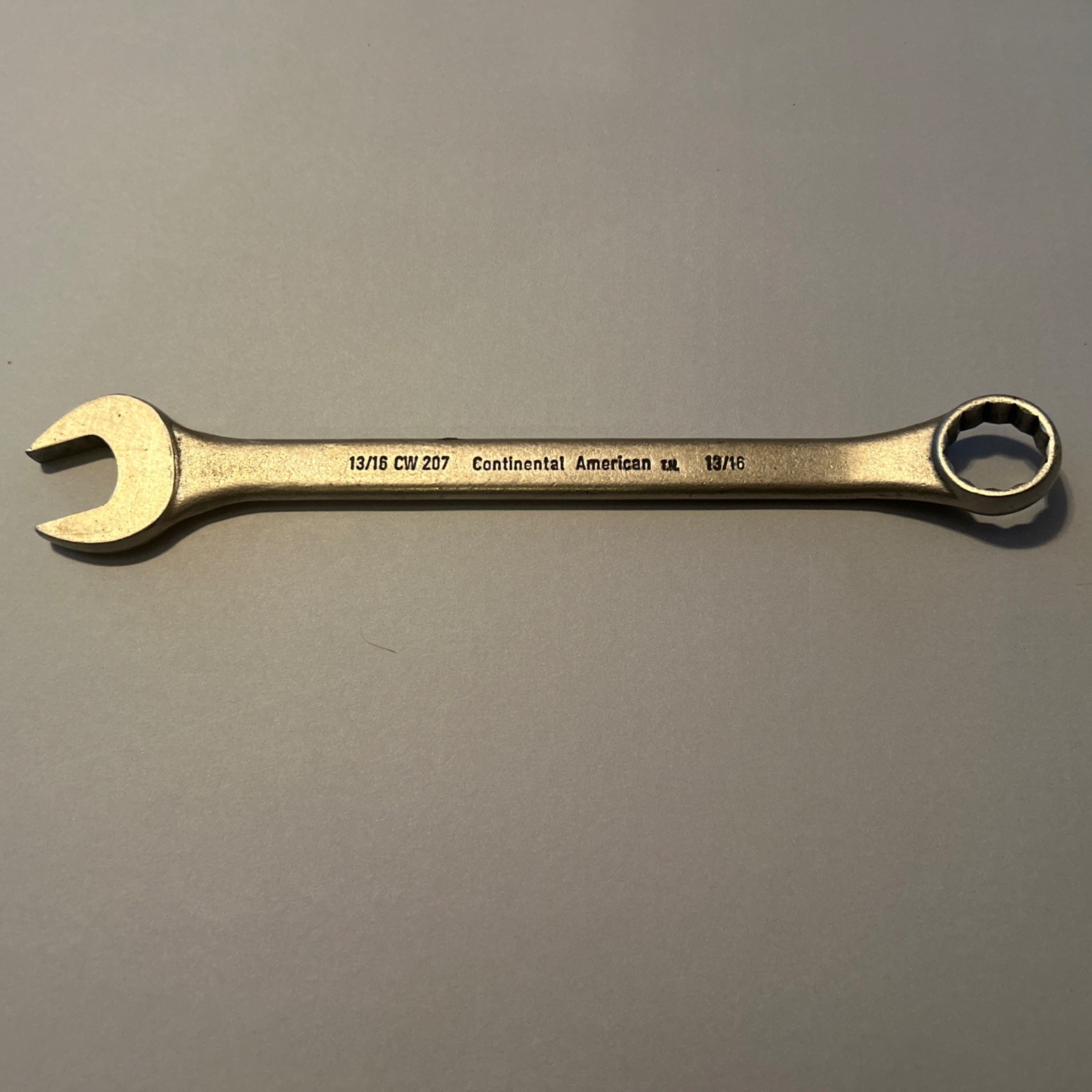 Continental American Peerless West Germany 13/16” Combination Wrench CW207