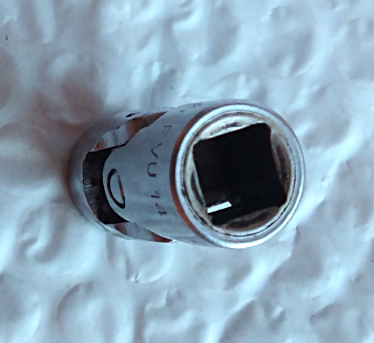 SNAP ON FVU14, 3/8″ DRIVE, 7/16″ UNIVERSAL/SWIVEL SOCKET, SHALLOW, 12 POINT.