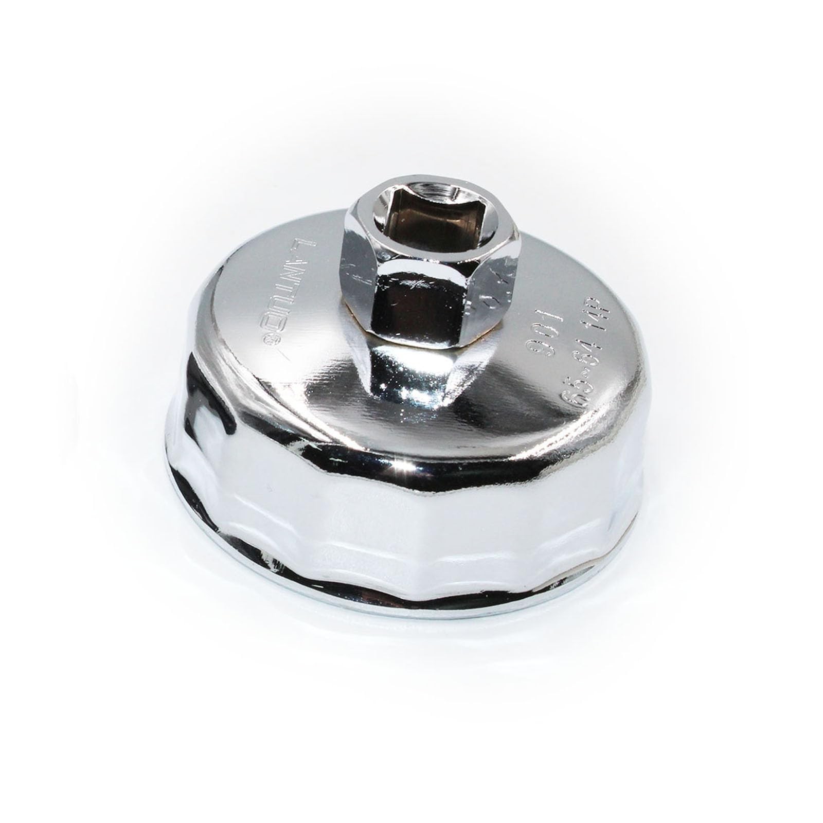 Havgufil 64MM-65MM 14Flute Oil Filter Wrench Tool 07AAA-PLCA100 Small, Silver