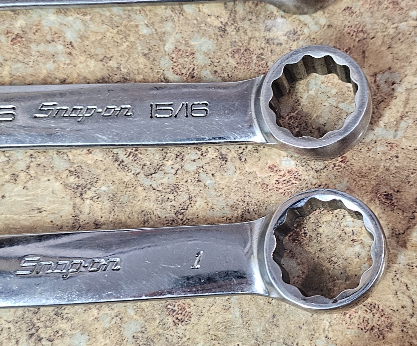 Snap-on 14pc 12-Point SAE Short Combination Wrench Set 5/16 – 1-1/8″