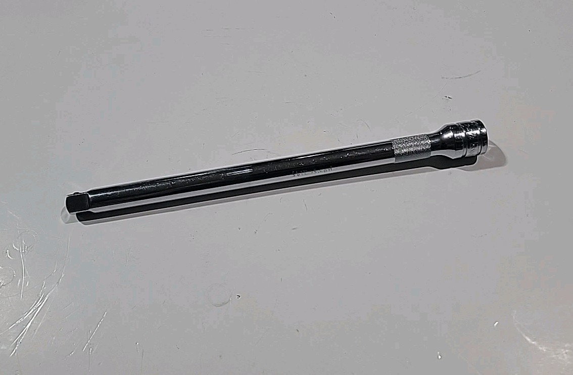 Snap-On Tools SXK11, 1/2″ Drive 11″ Extension, Chrome Knurled Shank **USED**
