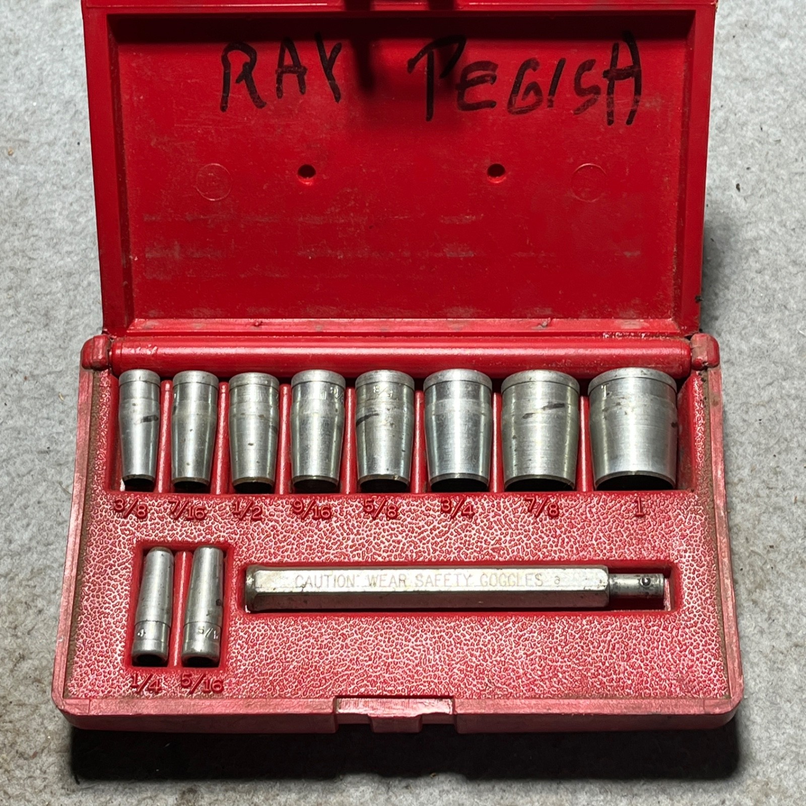 BLUE POINT PGH8A 11 PIECE GASKET PUNCH SET 1/4 – 1″ . B507