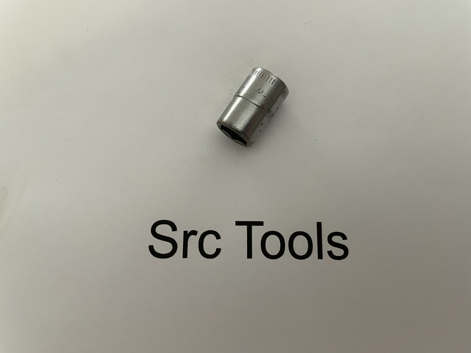 *RARE 1934* Snap-On Tools USA 9/32″ Drive 3/8″ SAE 6pt Midget Chrome Socket M-12