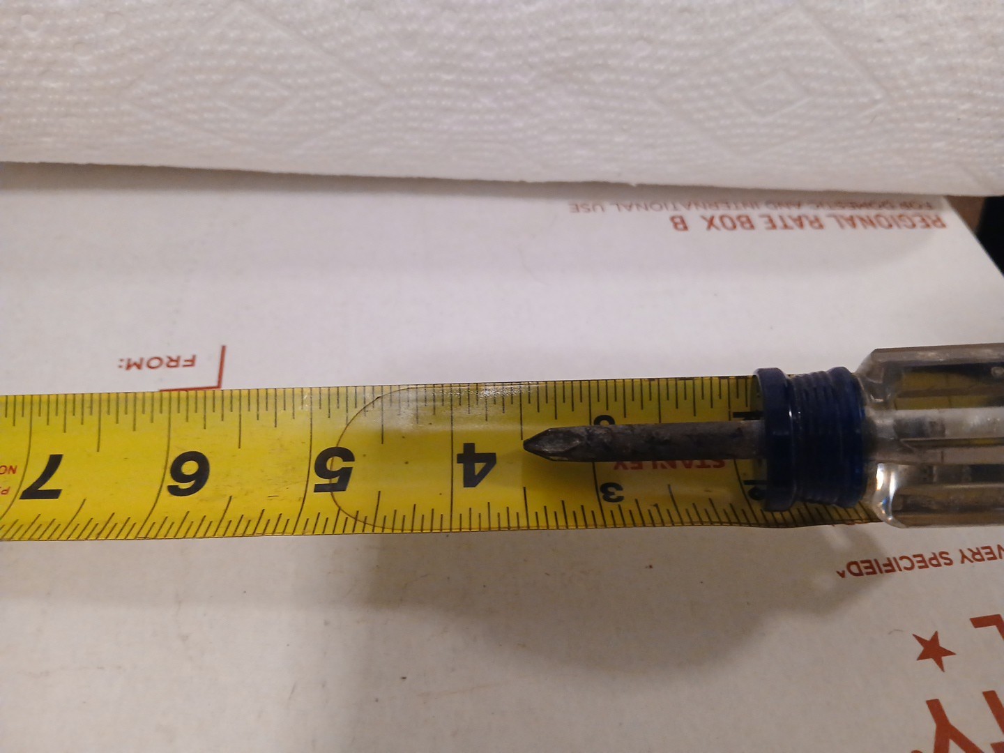 Craftsman Tools USA (WF) NOS #2 Phillips Stubby Short Screwdriver Model 4118 Spr