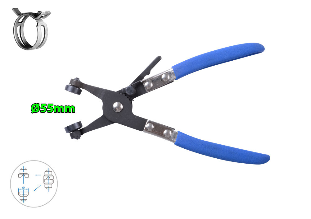 Straight Hose Spring Clamp Pliers Hand Tool KING TONY Cooling VW Audi Opel Honda
