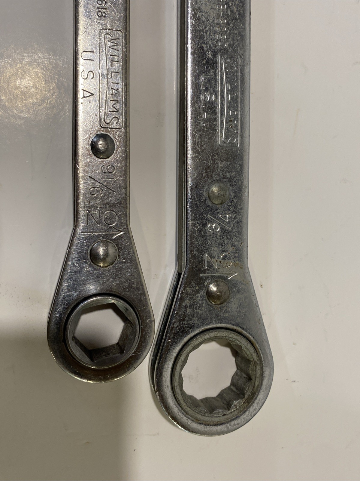 Williams USA ratcheting wrenches RB-2024 & RB1618
