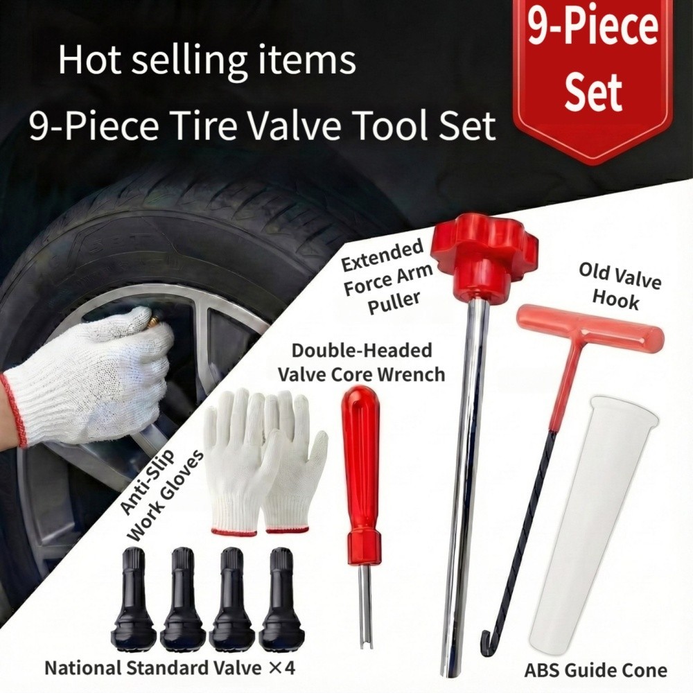 Valve Stem Remover No. 45 Steel + Plastic Wear-resistant Precise Operation