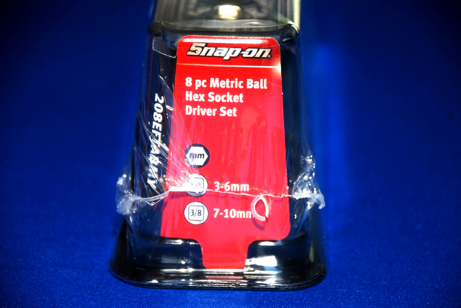 Snap-on NEW 8 Piece Combination Drive Metric Ball Hex Bit Socket Set (3-10 mm)