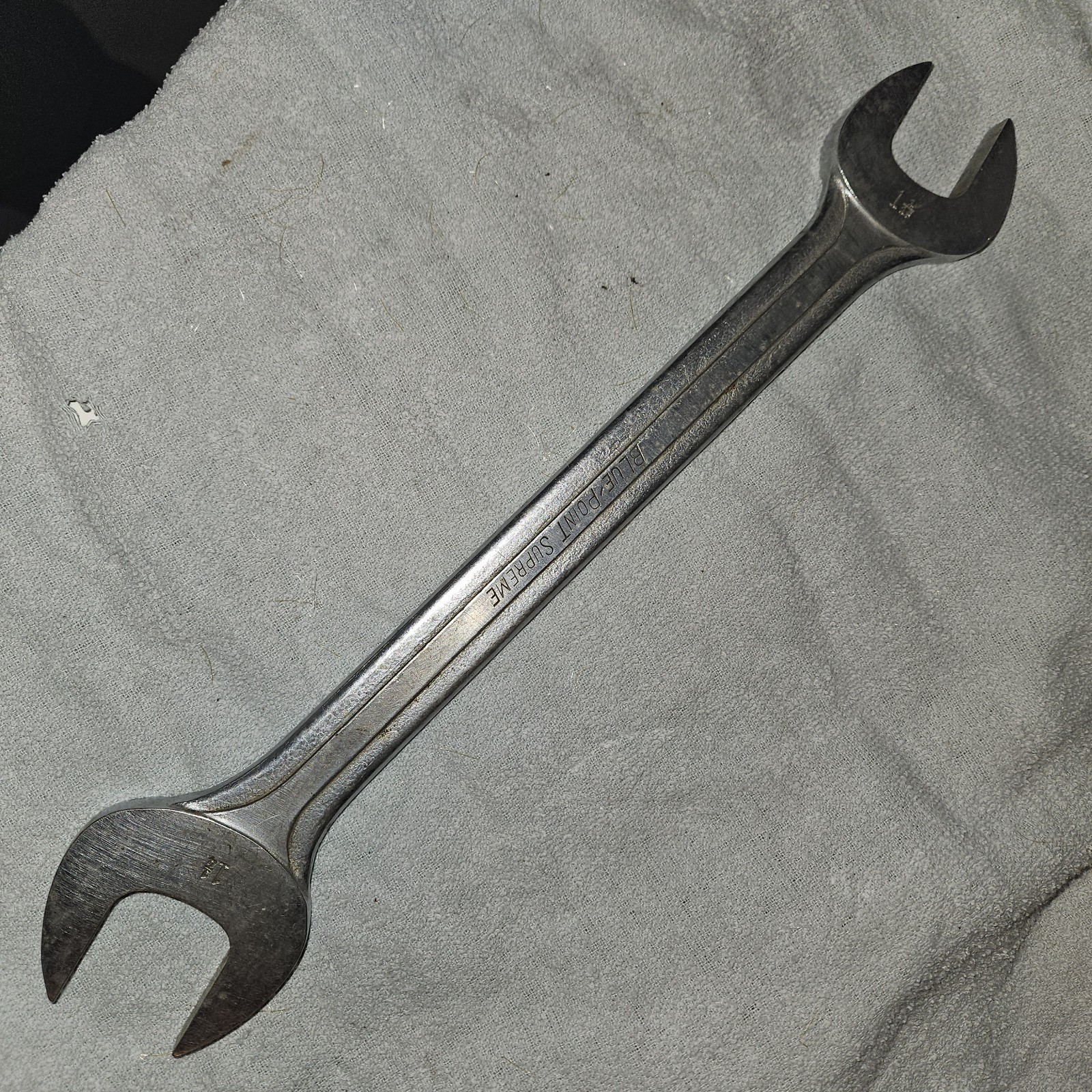 VTG BLUE-POINT SUPREME BY SNAP-ON #S-3440 1 -1/16″ – 1 -1/4″ OPEN END WRENCH