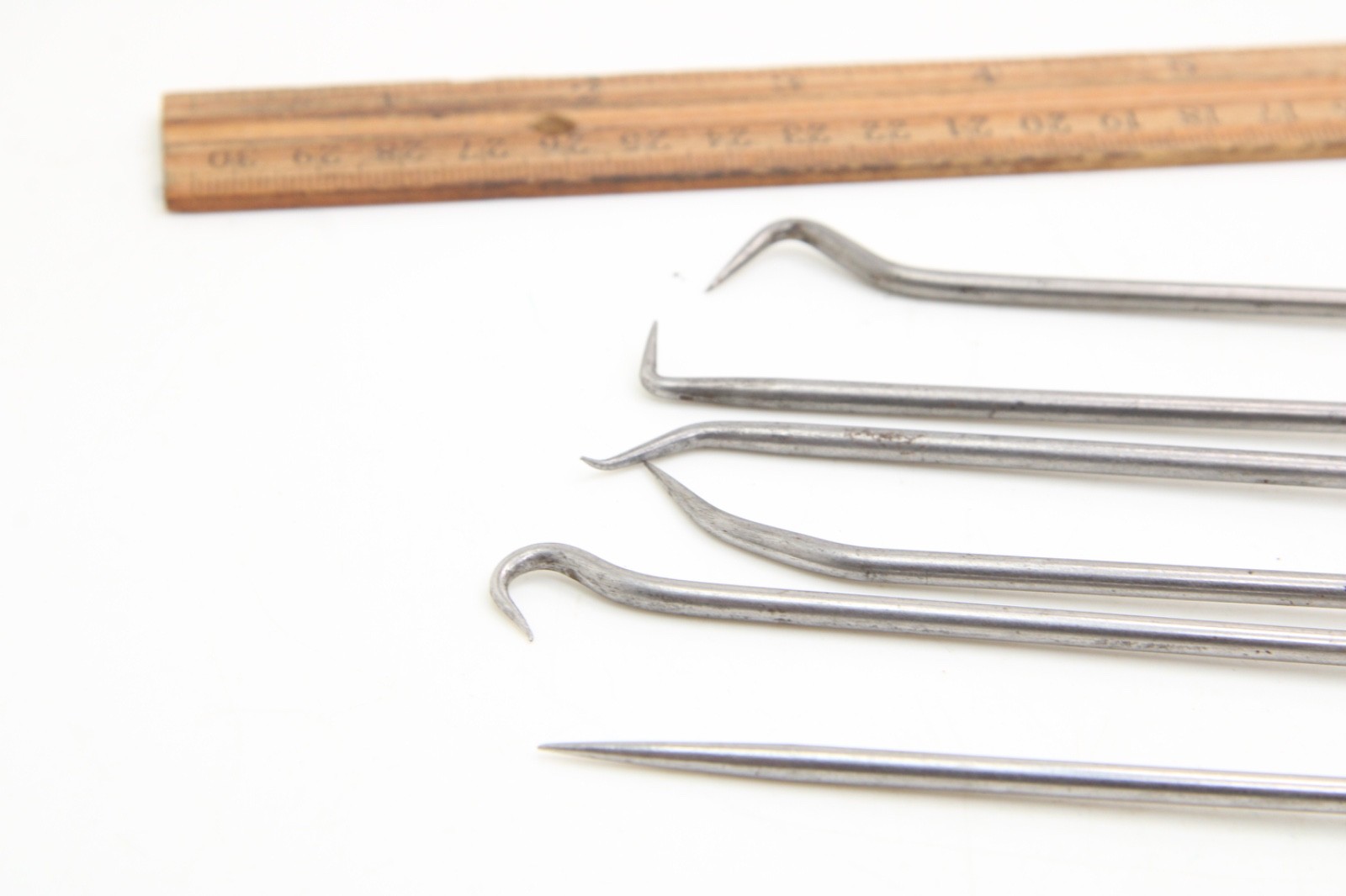 Mac Tools PSCHP6L 6 Piece 10″ Long Black Soft Grip Hook & Pick Set USA