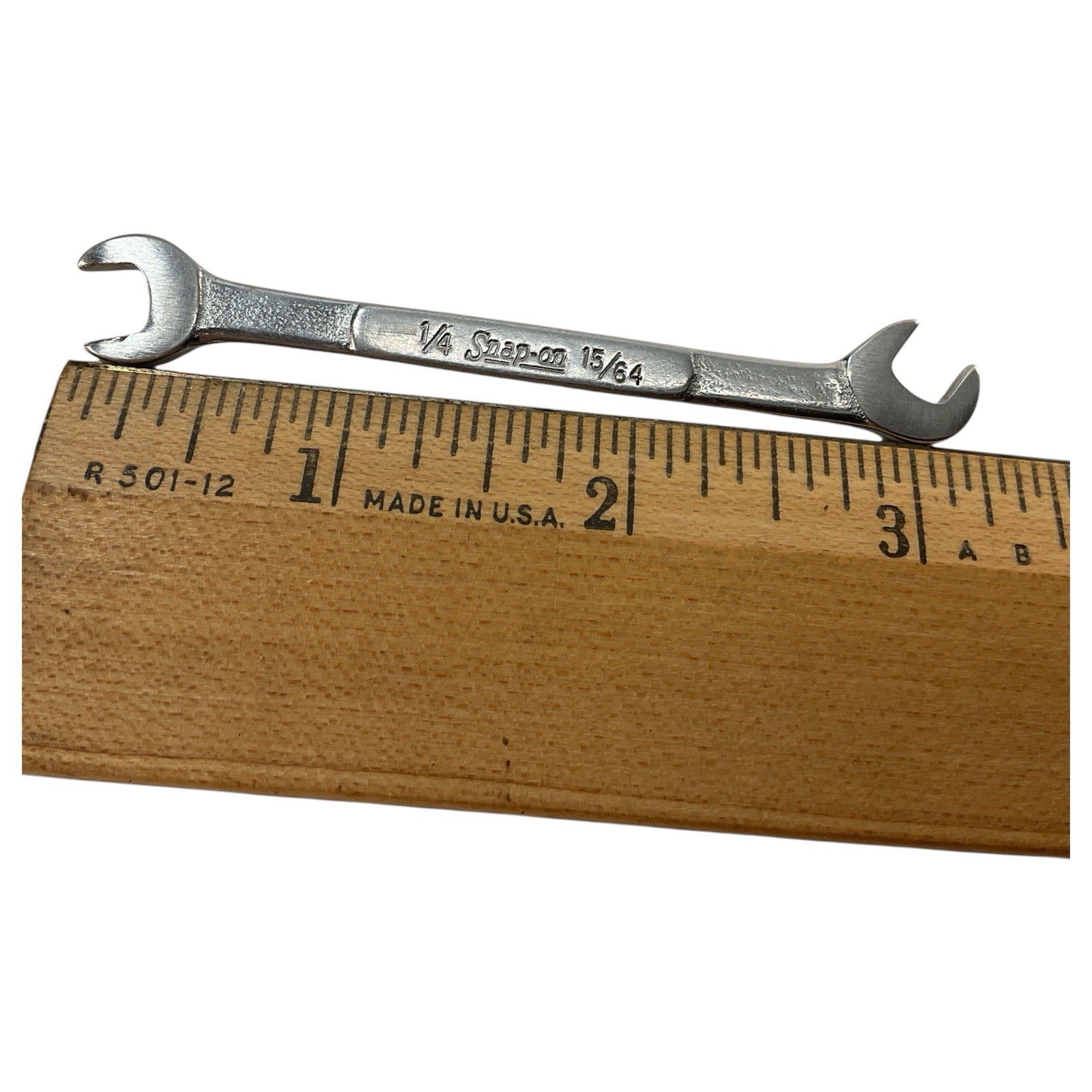 Snap-on Tools Offset Open End Ignition Wrench DS1516 15/64″ x 1/4″ As Pictured