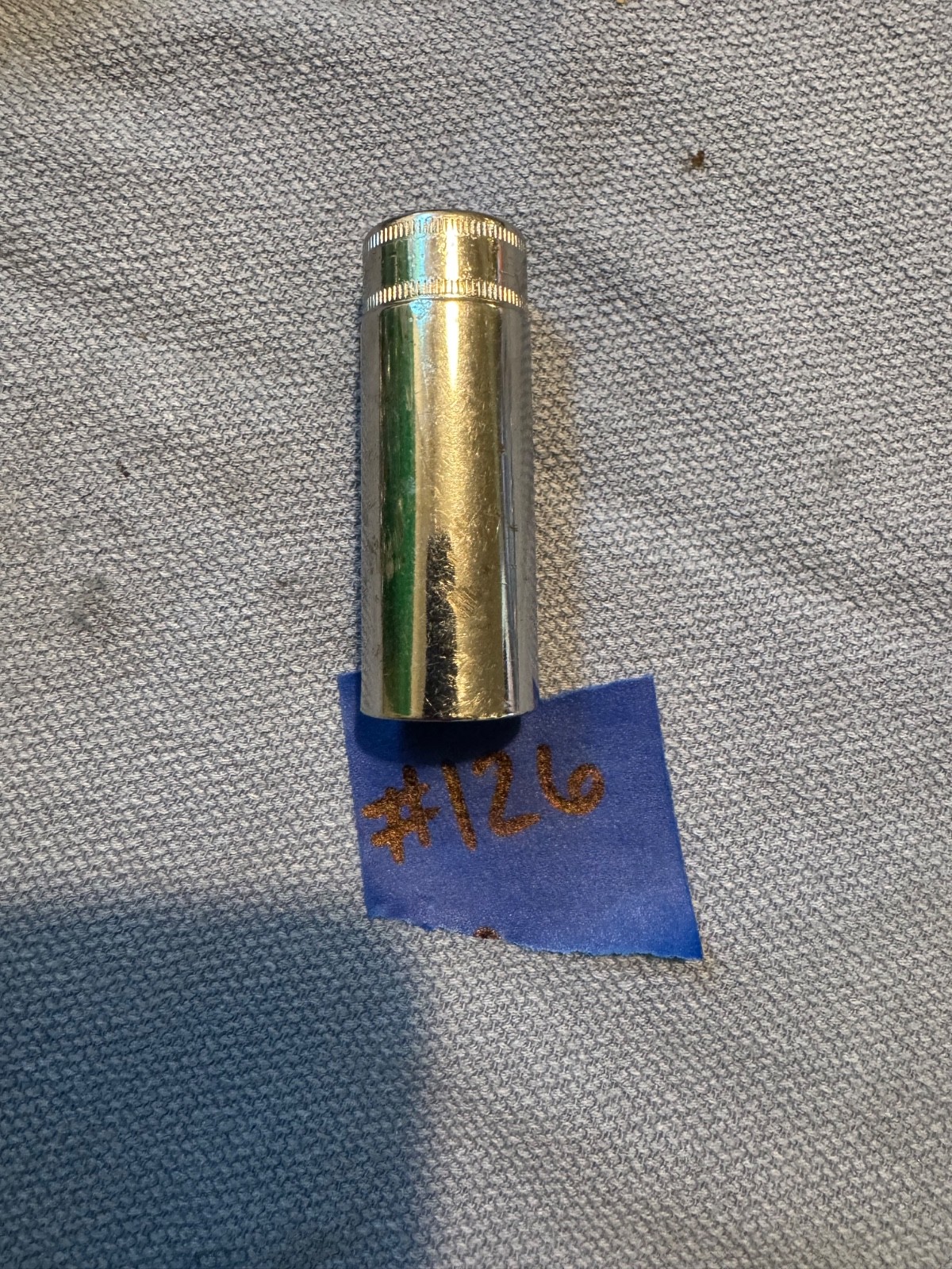 Snap on SFSM18 Chrome 3/8″ Drive 6 Point Metric 18mm Deep Flank Drive Socket USA