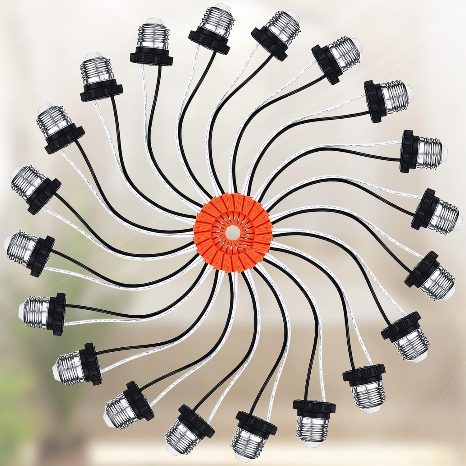 20 E26 Medium Base Pigtail Adapters – Quality LED Lighting Solution for Homes