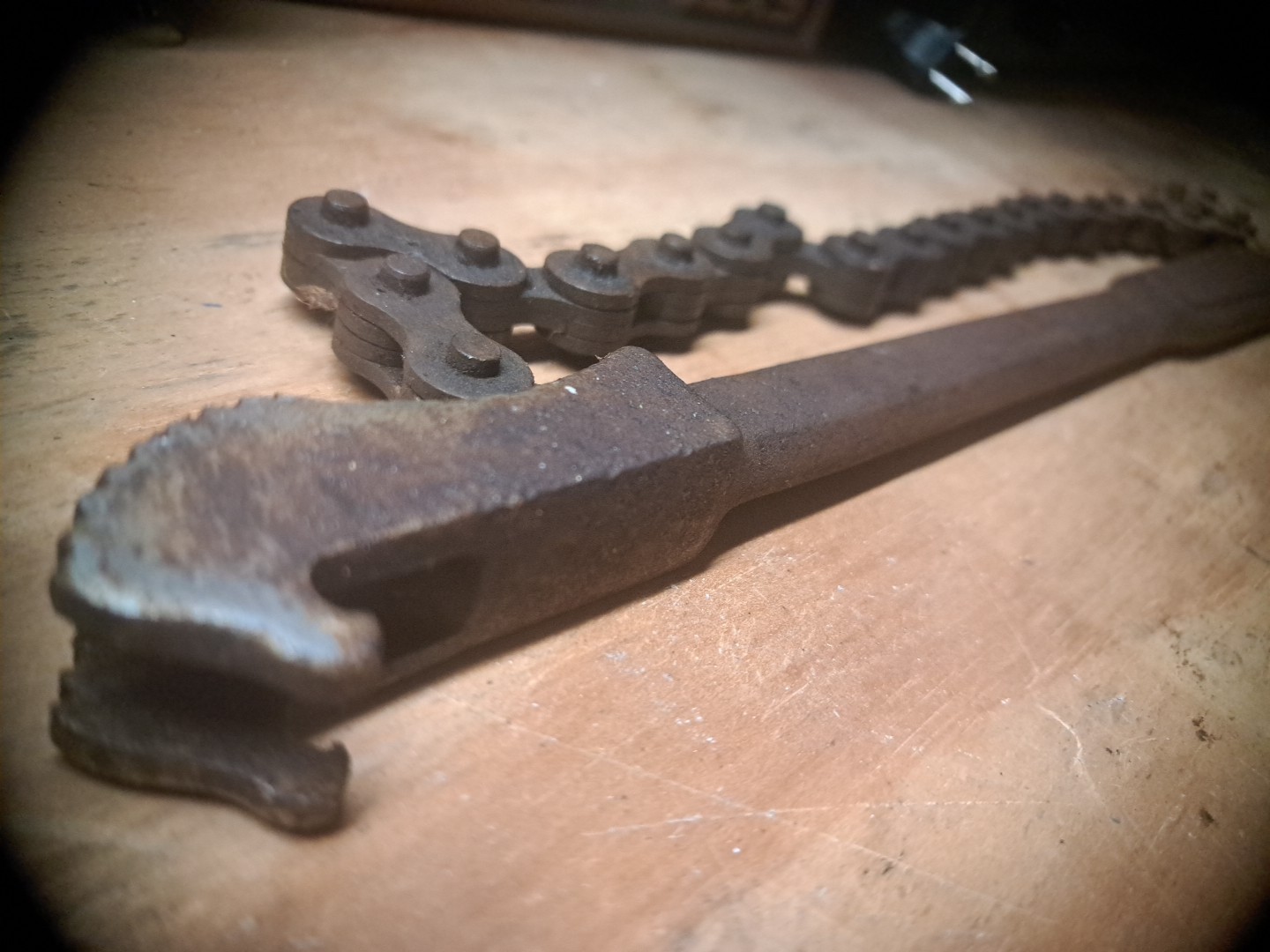 OTC Owatonna Tool Co. #887 12″ Chain Wrench Quality USA Made Tool, 16″ Chain