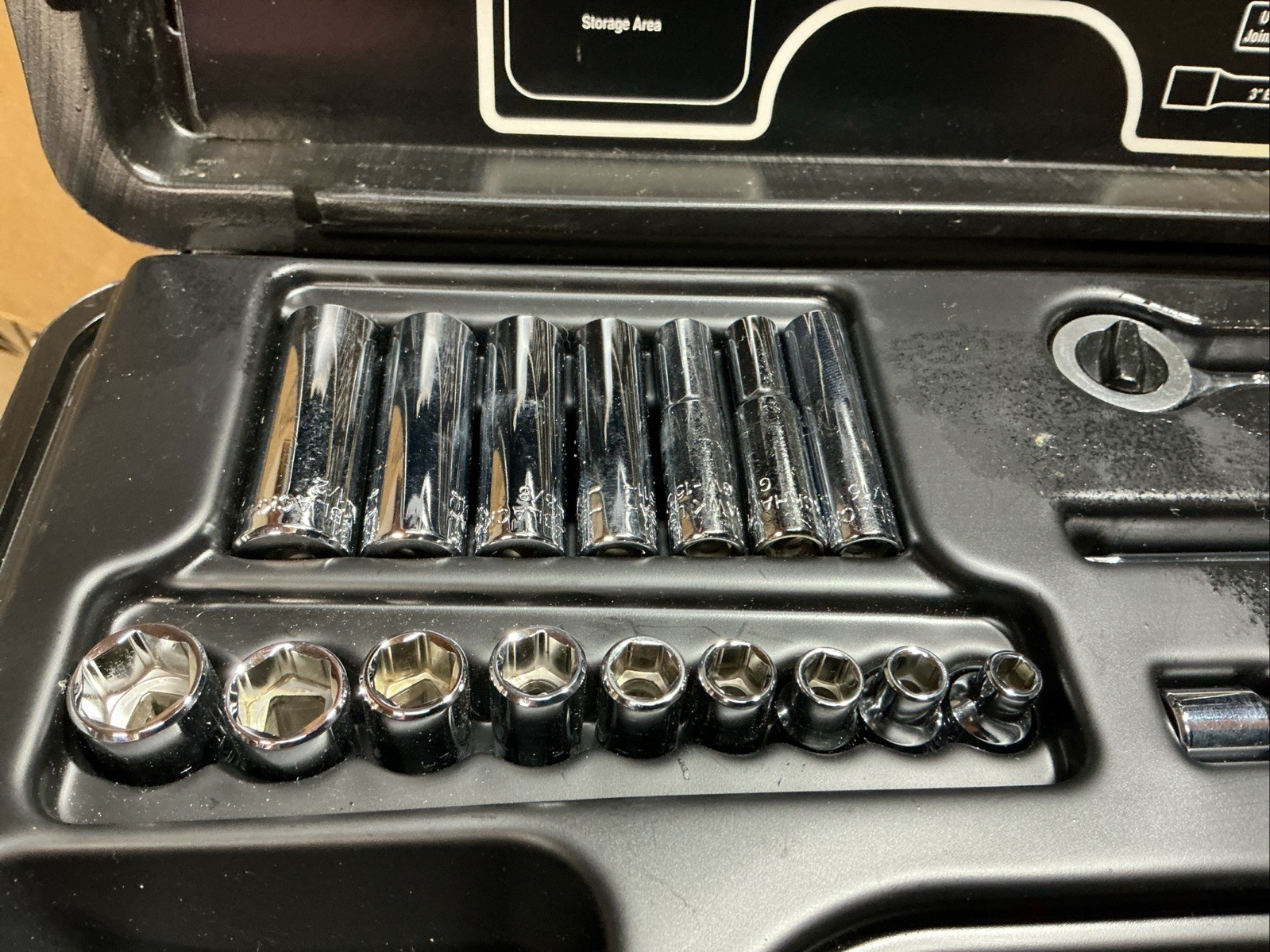 Blackhawk Proto 1421 MNB 21 Piece 1/4” Drive 6PT Deep Socket Set