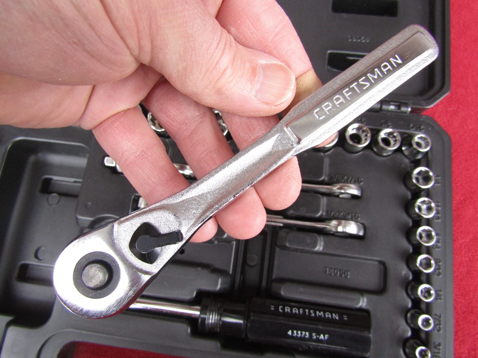 NICE CRAFTSMAN «Almost Complete» 58-PC Mechanics Tool Set 1/4″ & 3/8″ Dr Sockets