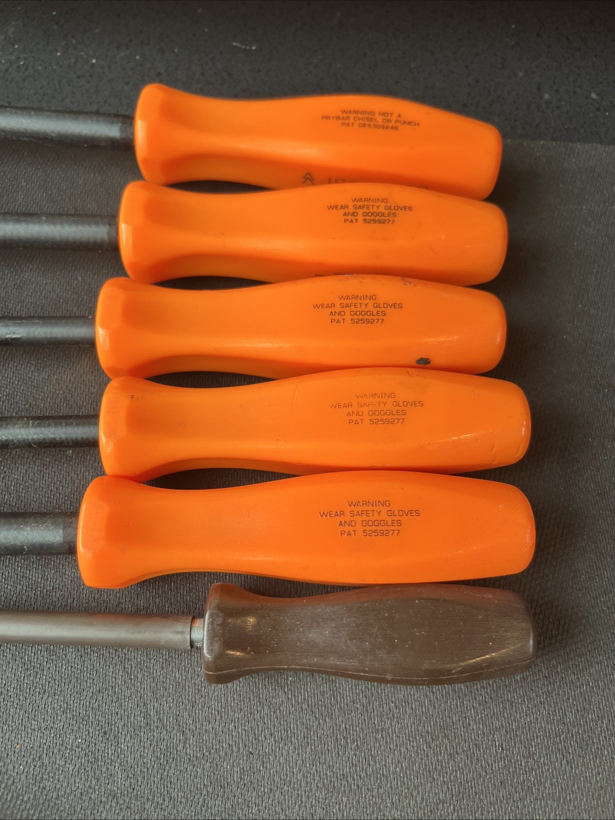Snap On Non-Conductive Composite Screwdriver Set Electrical 6 PCs WOW⭐️flat Phil