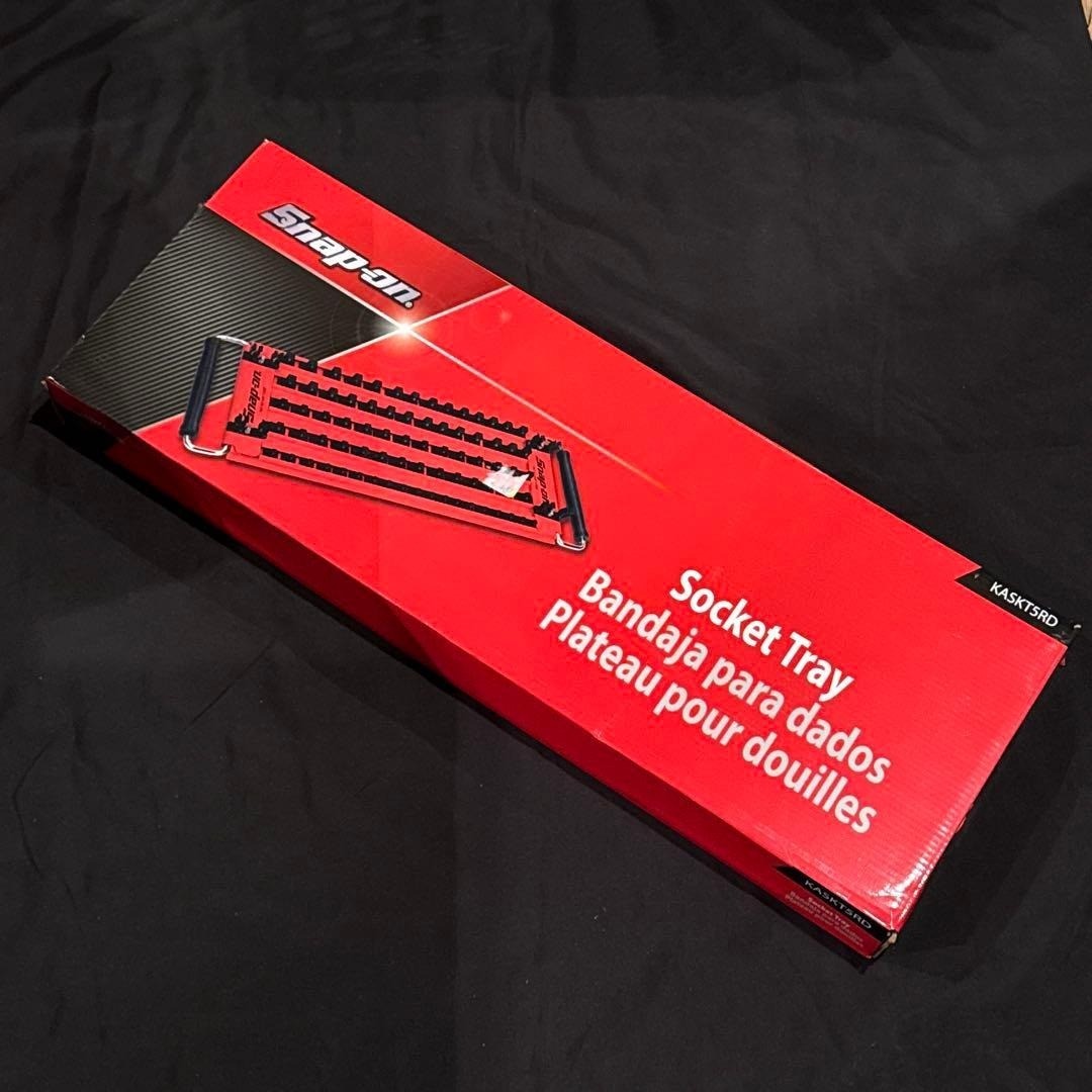 Snap-on KASKT5RD Locking Socket Holder Socket Tray Red/Black [Unused]