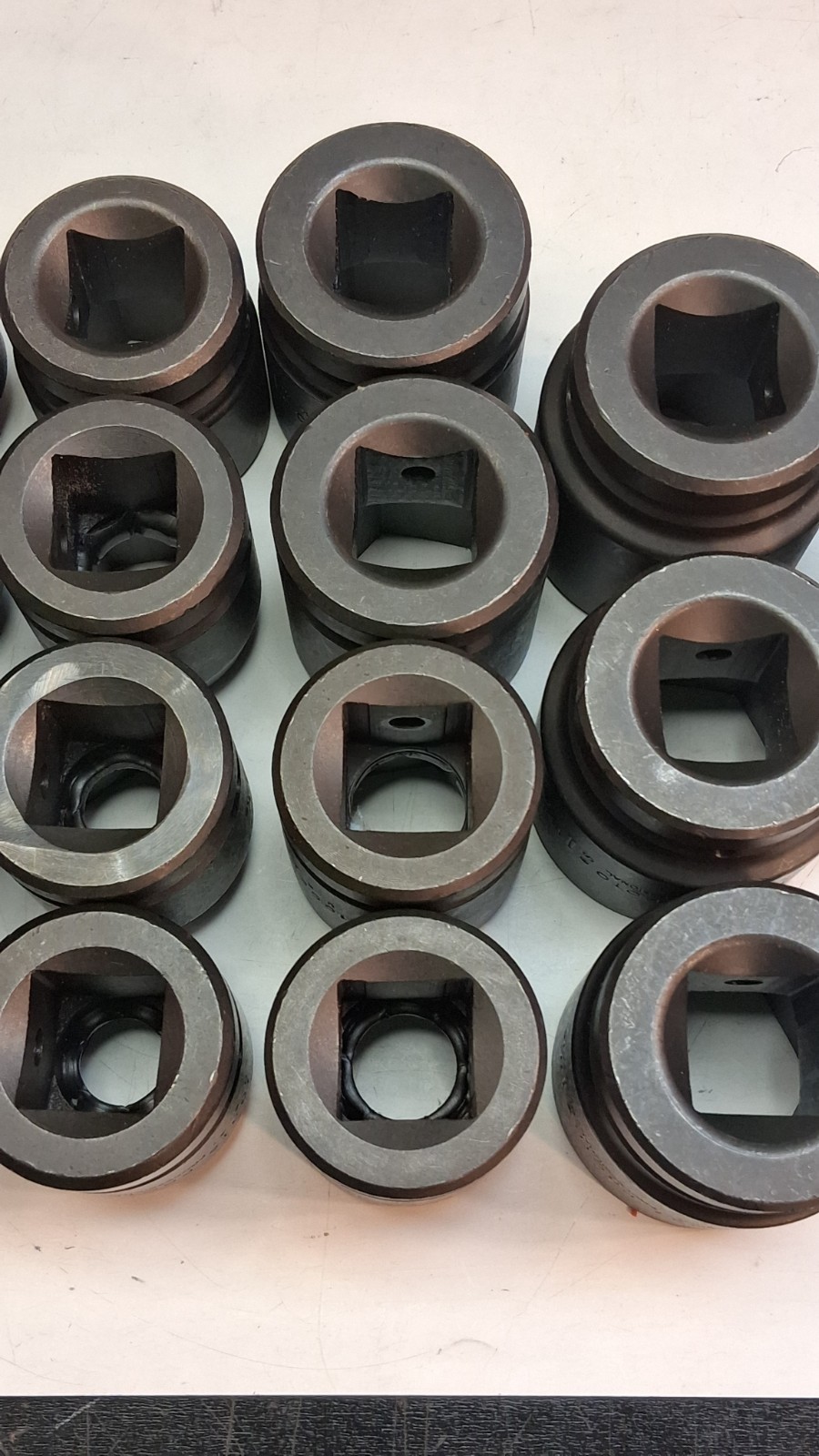 NOS PROTO PROFESSIONAL 18 PIECE 1″ DRIVE 6 POINT IMPACT SOCKET SET & EXTENSIONS