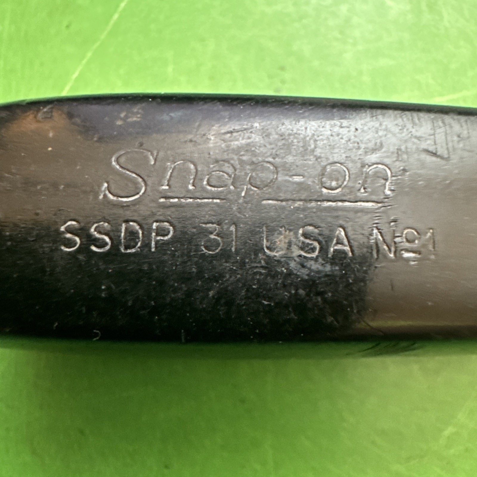 Snap-On Hand Tools USA No.1 Phillips Black Hard Handle Screwdriver MPN SDDP31 -A