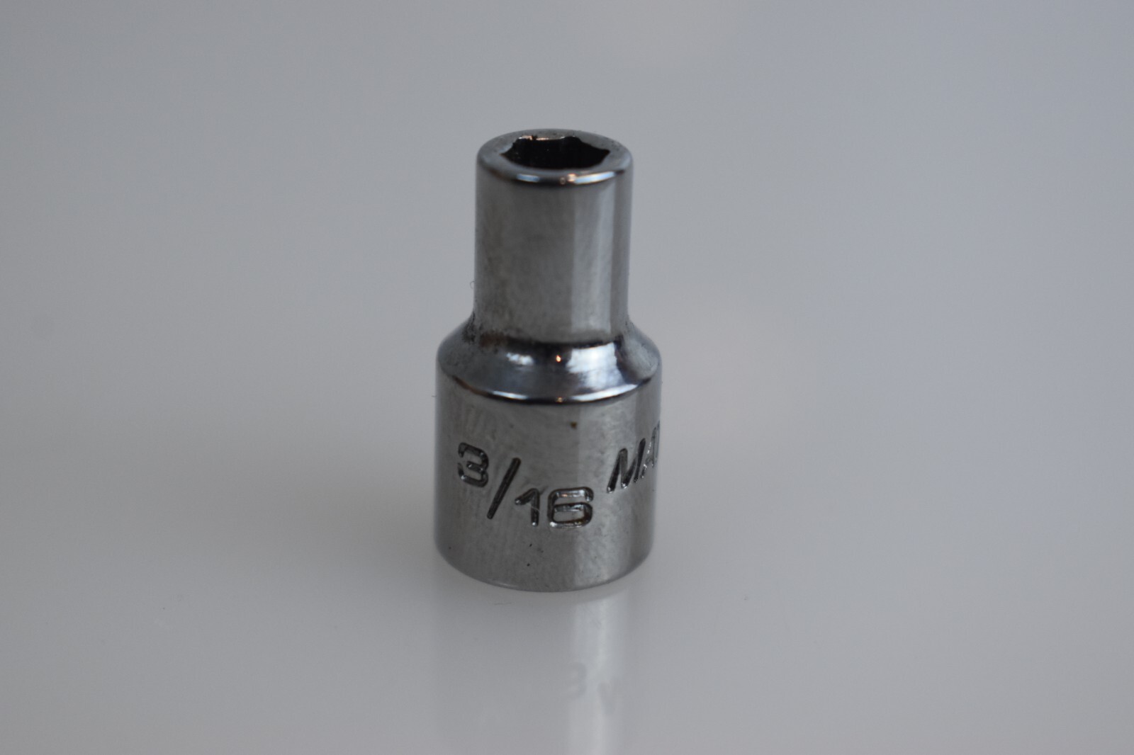 Matco Tools A66B 3/16″ SAE Shallow Socket 1/4″ Drive 6 Point Chrome Finish