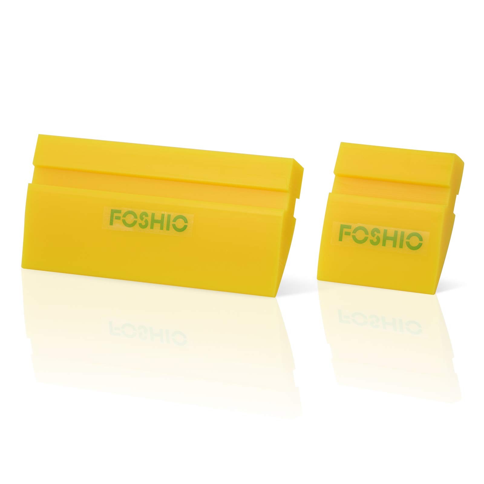 2 Piece Rubber Squeegee Silicone Squeegee Rubber Soft Squeegee Tool Set for Squeegee Ton…