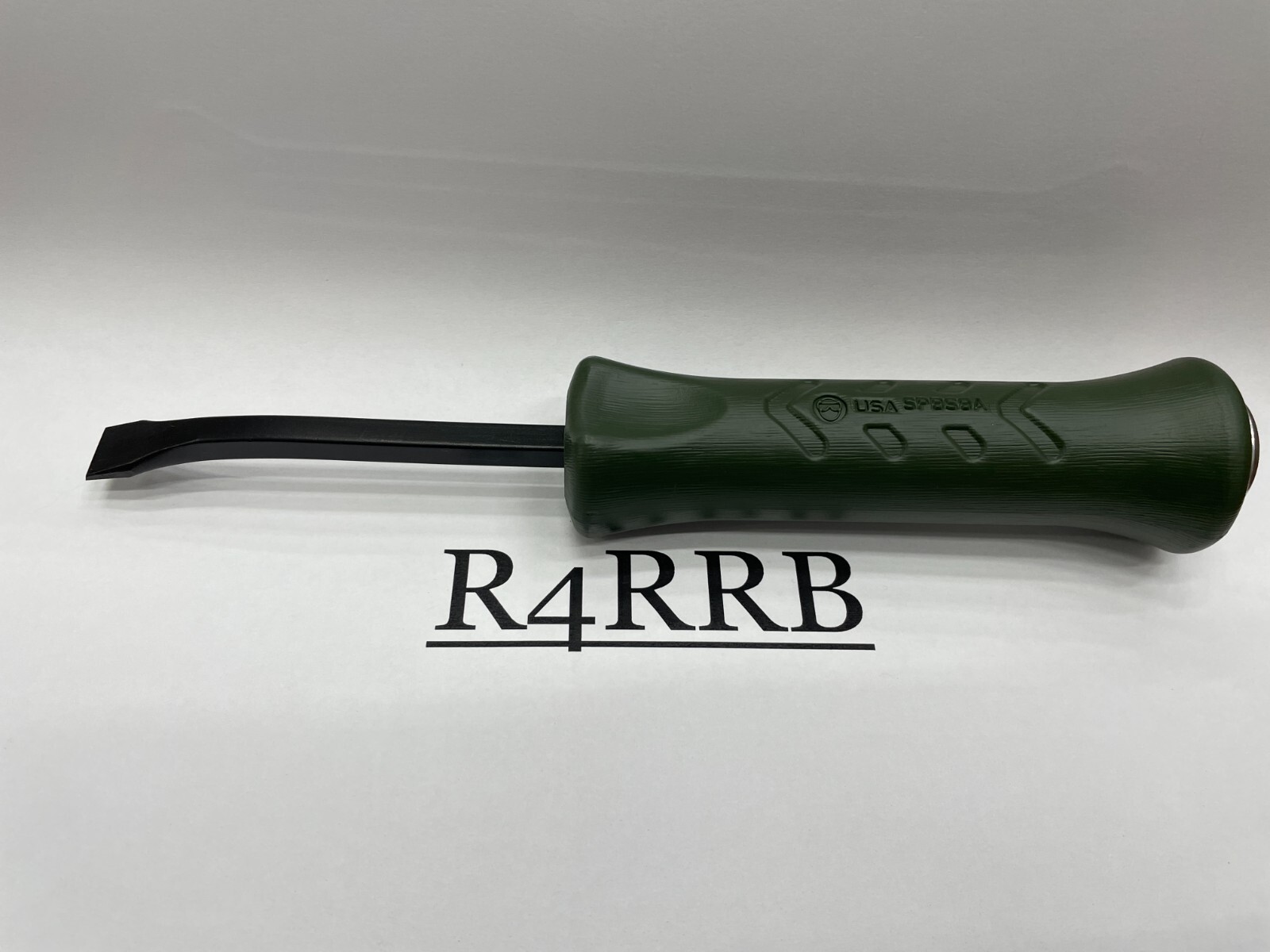 Snap-on Tools USA NEW COMBAT GREEN 8″ Angled STEEL Striking Pry Bar SPBS8ACG