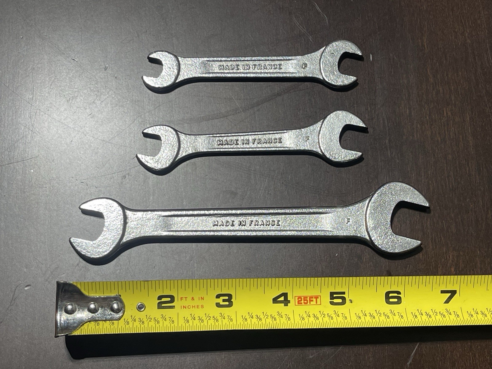 Renault Metric Wrench Lot (17 – 14, 13 – 11, 12 – 10) Made in France 1970’s