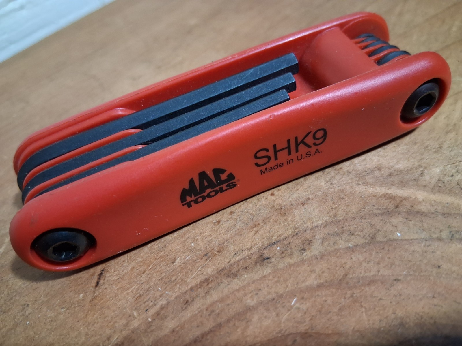 MAC Tools SHK9 Hex Wrench Set