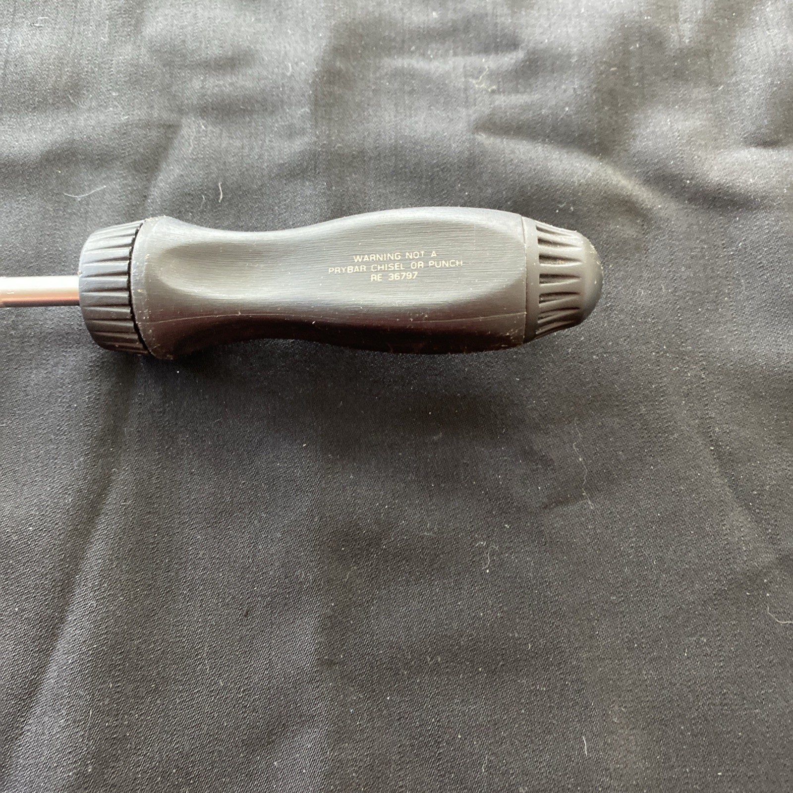 Snap-On Ratcheting Screwdriver SSDMR4B Black USA