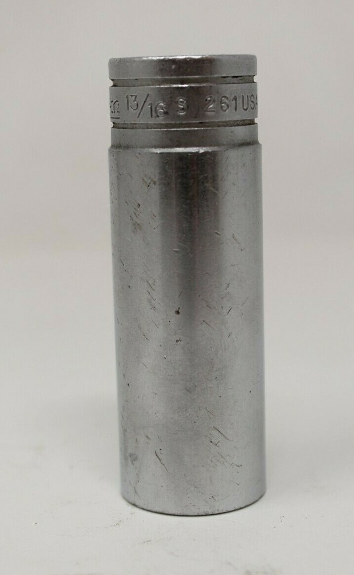 Snap On S261 1/2″ Drive 12-Point 13/16in. SAE Deep Socket