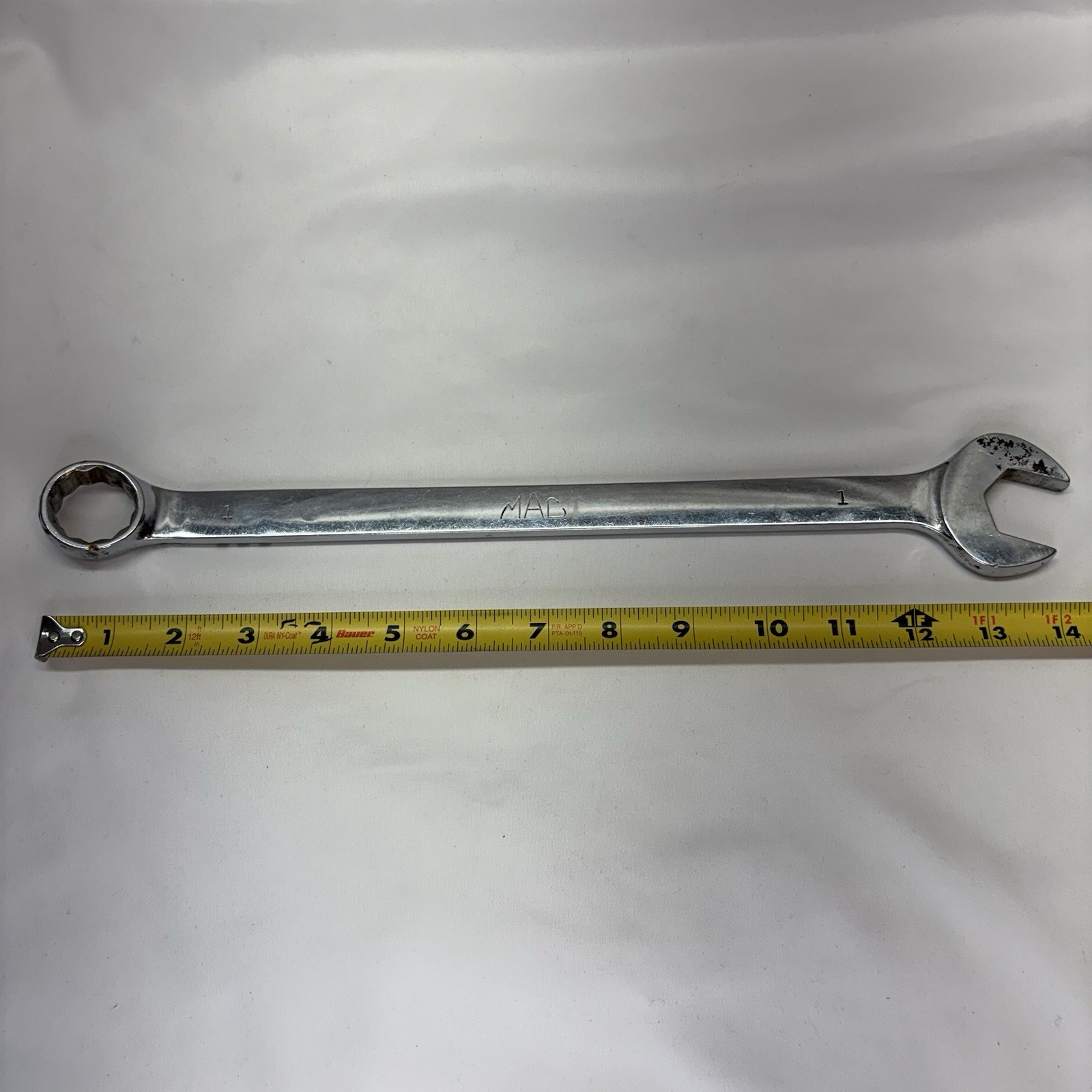MAC Tools CL32LR 12-Point 1″ Long Full Chrome Polish Combination Wrench(R)