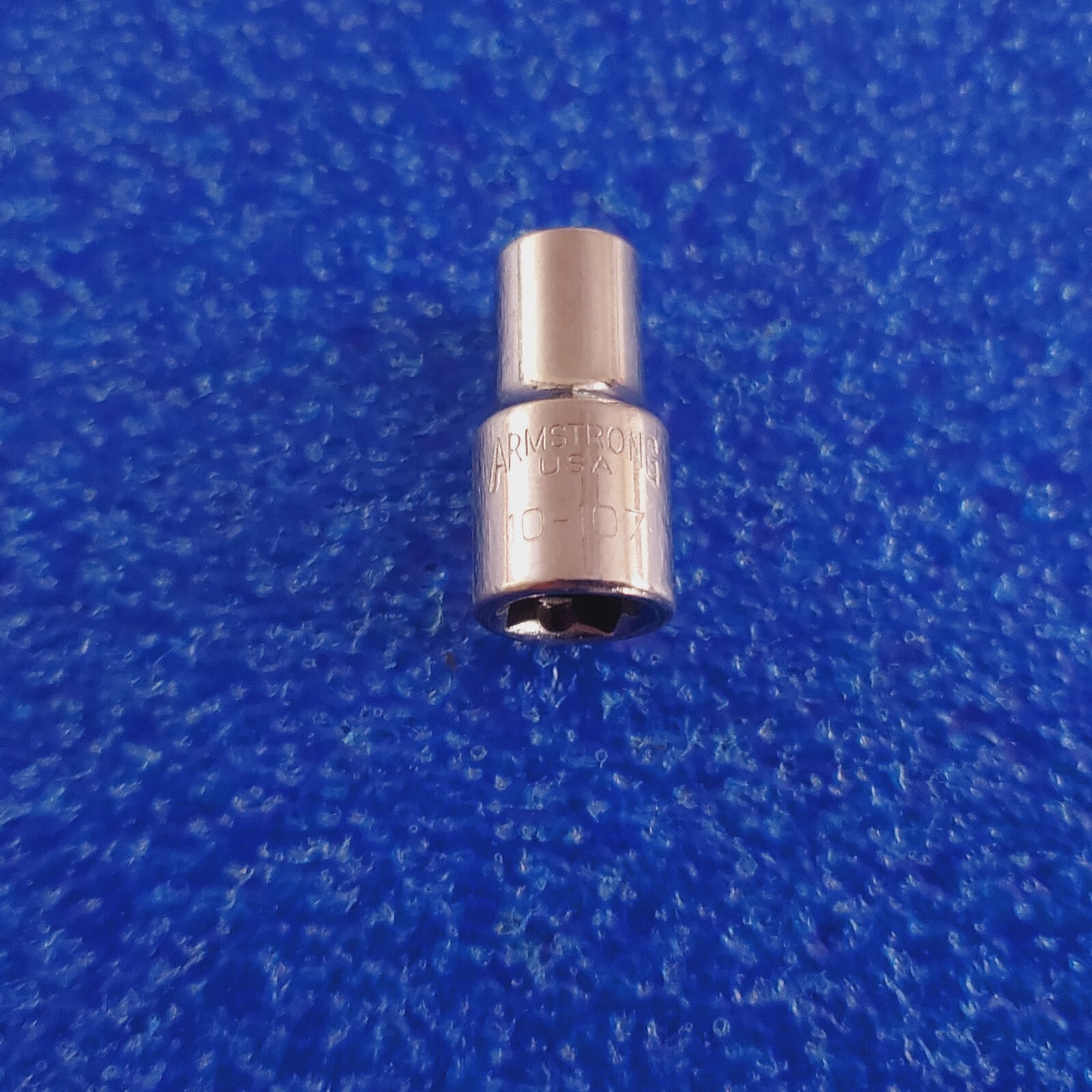 7/32″ ARMSTRONG USA 1/4″ DRIVE 12pt SOCKET P/N 10-107 SHIPS FREE HAND TOOL LOT
