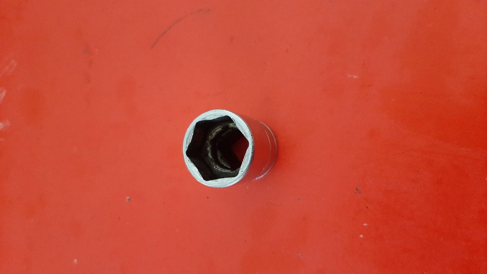 Snap-on Tools 3/8″ Drive 16MM 6PT Point Shallow Chrome Socket USA FSM16 327