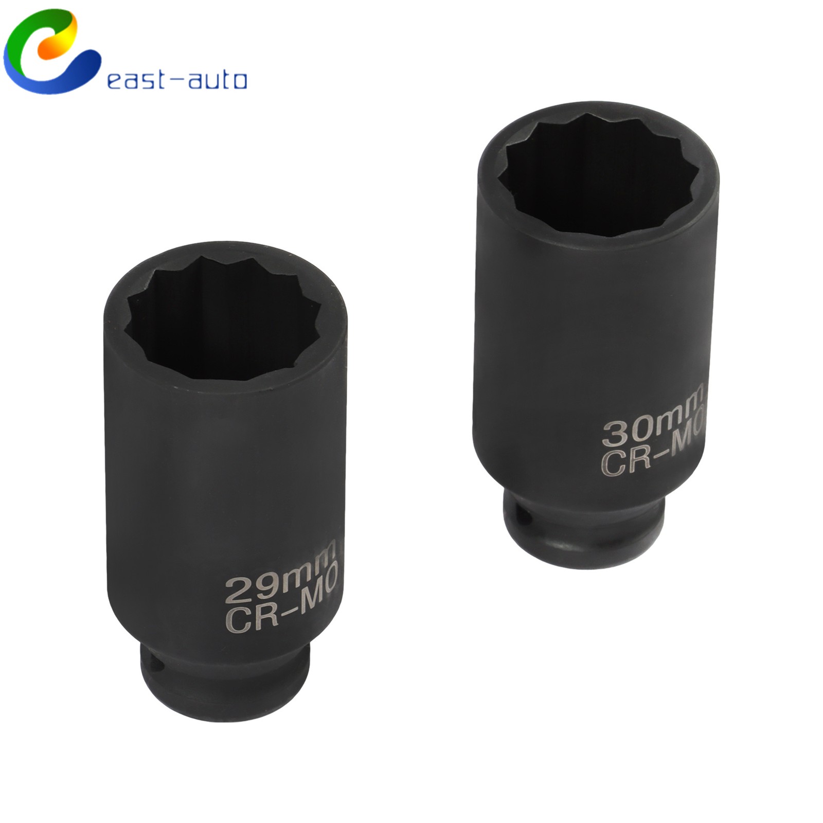 8Pc 12 Point Axle Nut Socket Set 1/2″ Drive For Toyota BMW Mercedes-Benz 29-39mm