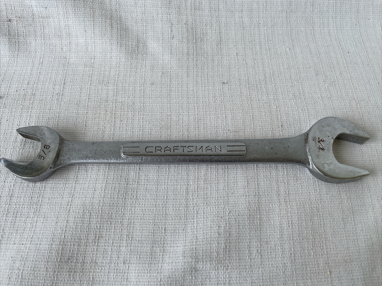 Craftsman 5/8″ X 3/4″ Open End Wrench Vintage V-Series Made in USA Sm5A