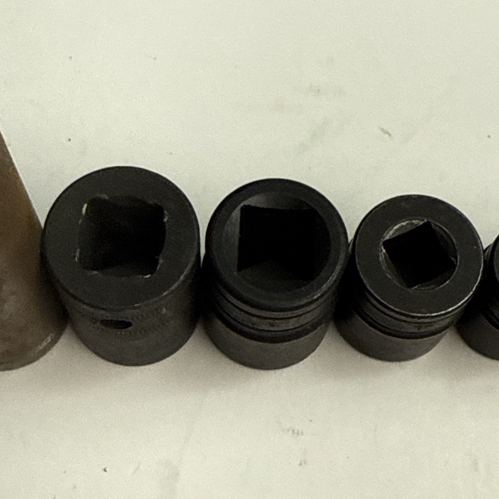 Vintage Snap on Tools Mixed Socket Lot 3/8 & 1/2 Drive 6 Point USA DTSM19