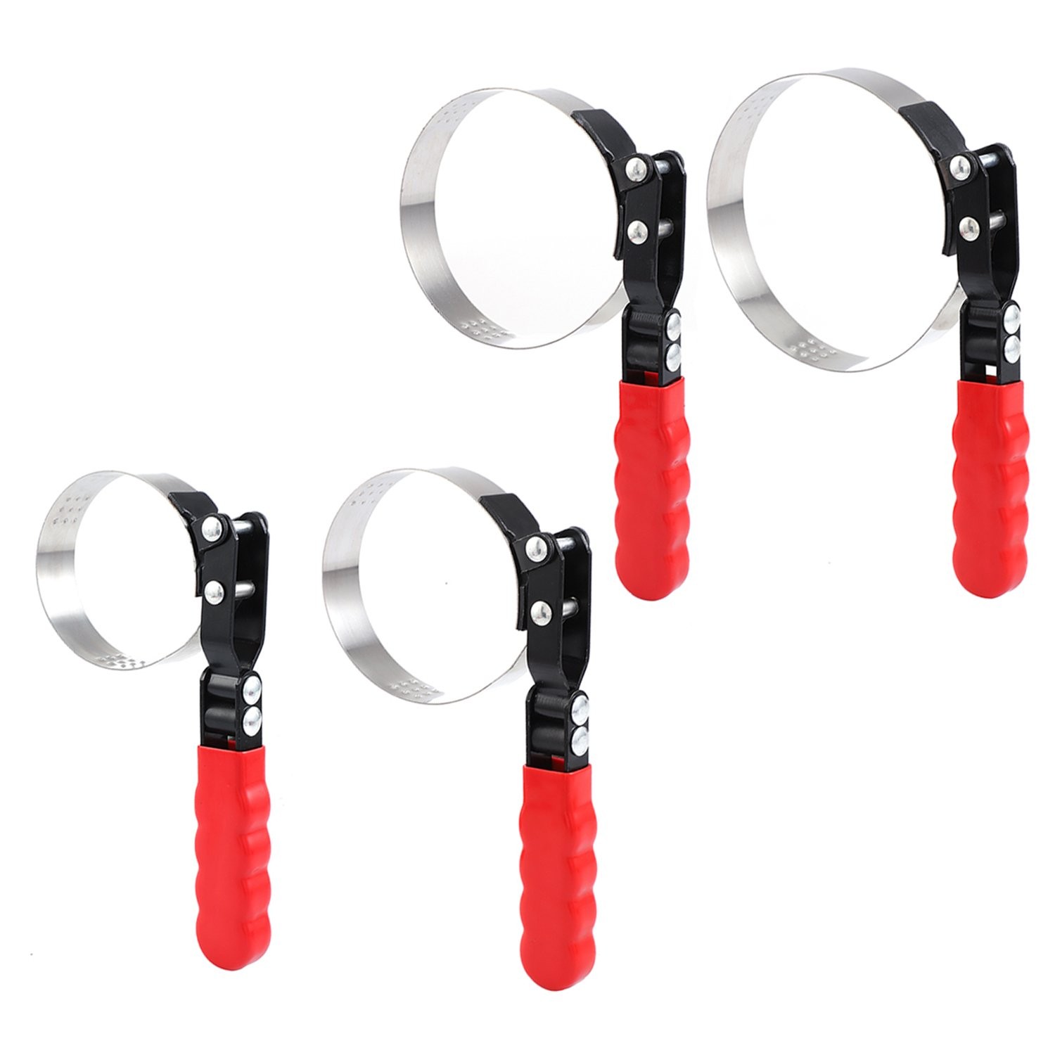 SPARKWHIZ Swivel Oil Filter Wrench Remover Removal Installer Kit 2-3/4″ – 5-1/4″