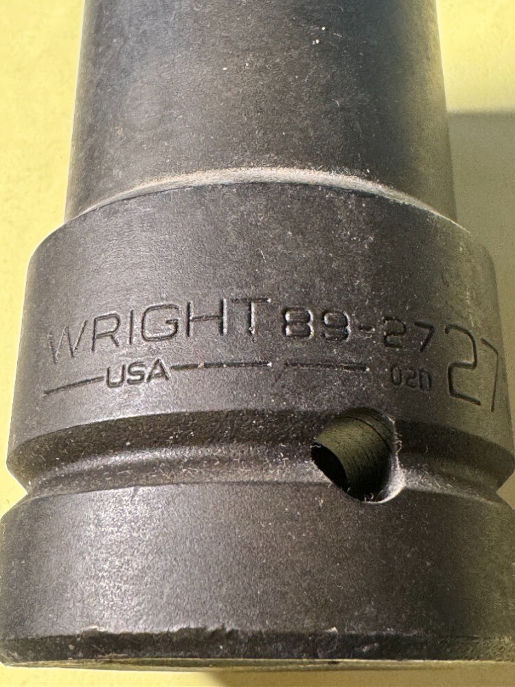 Wright Tool 3/4” Drive 19mm Deep Impact Socket 6pt 69-19MM NEW USA Life Warranty
