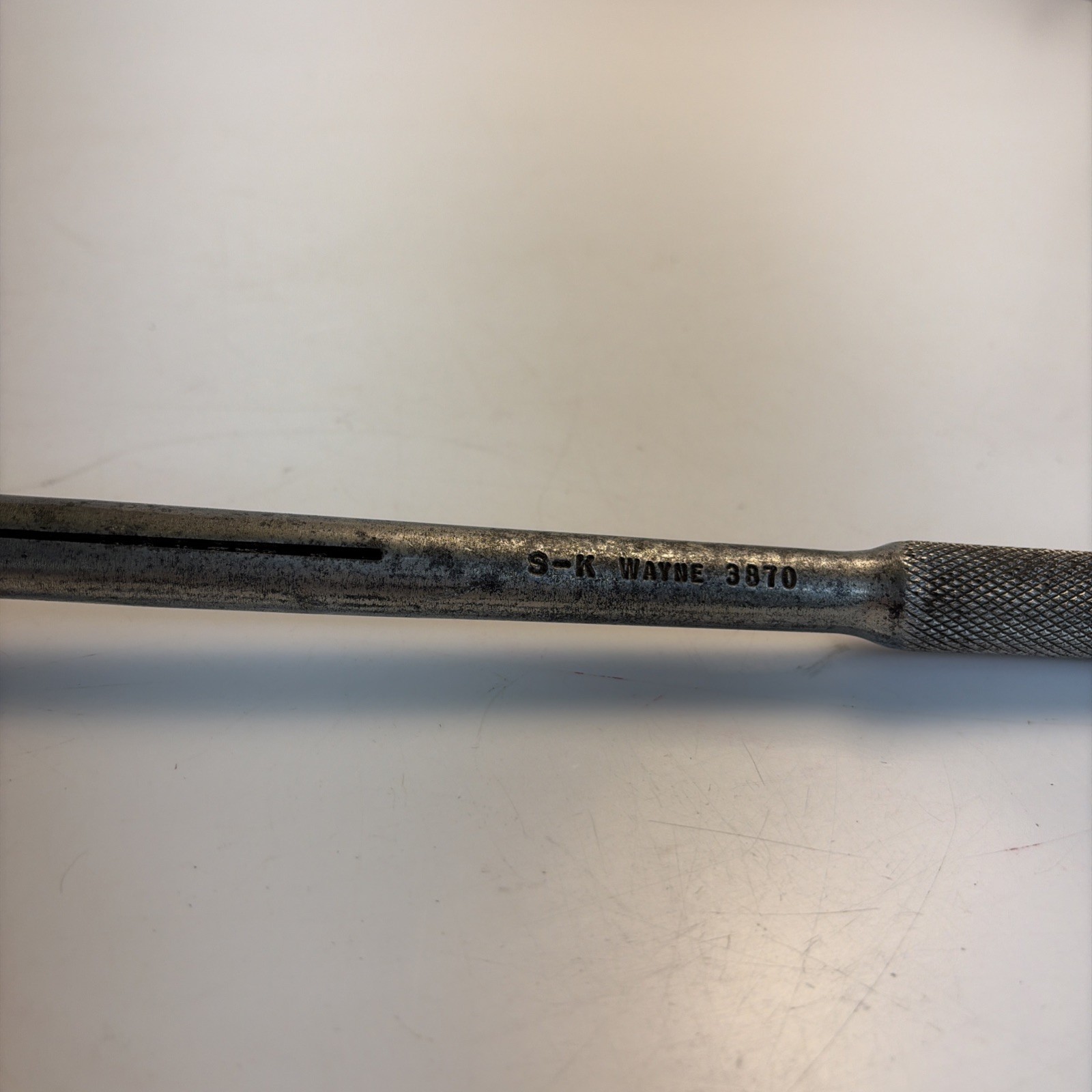 Vintage SK Wayne Roto Ratchet 3870 3/8 Drive Swivel Head Knurled USA