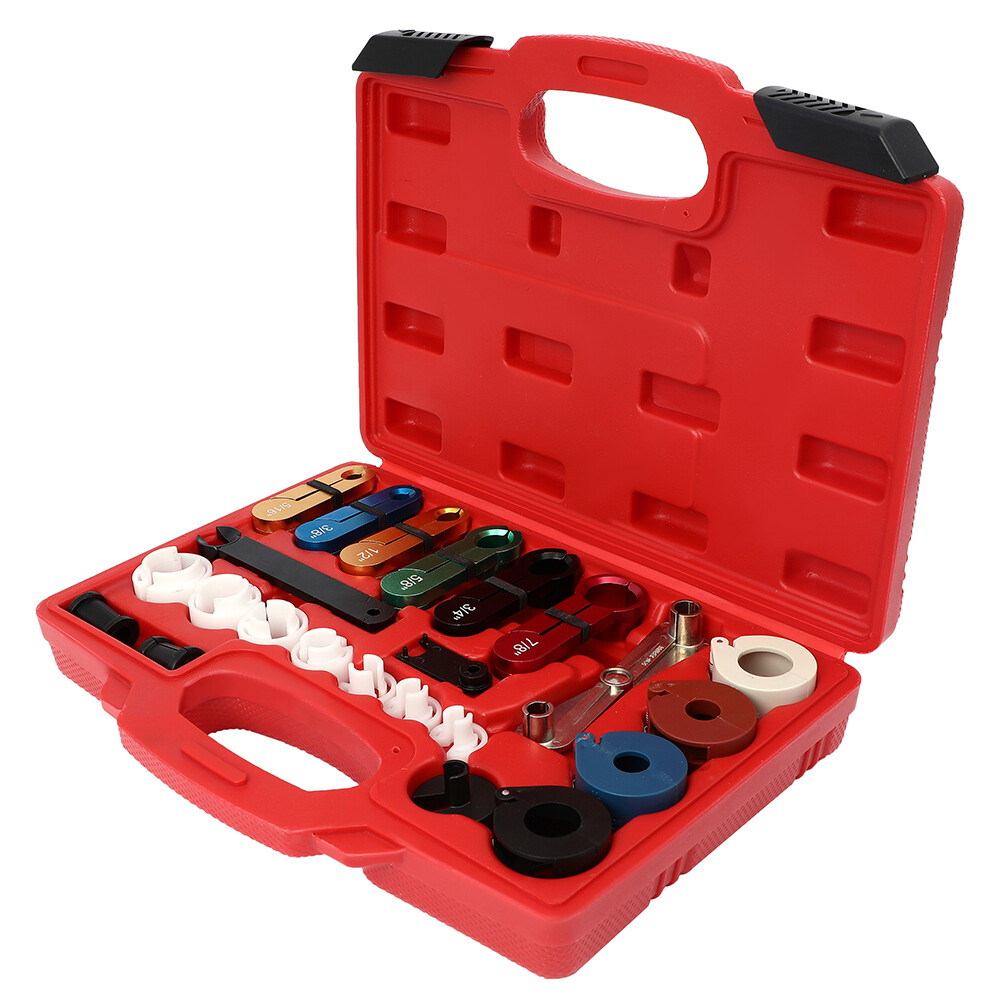 Transmission Air Con Air Conditioning Fuel Line Disconnect Removal Tool Set 21Pc