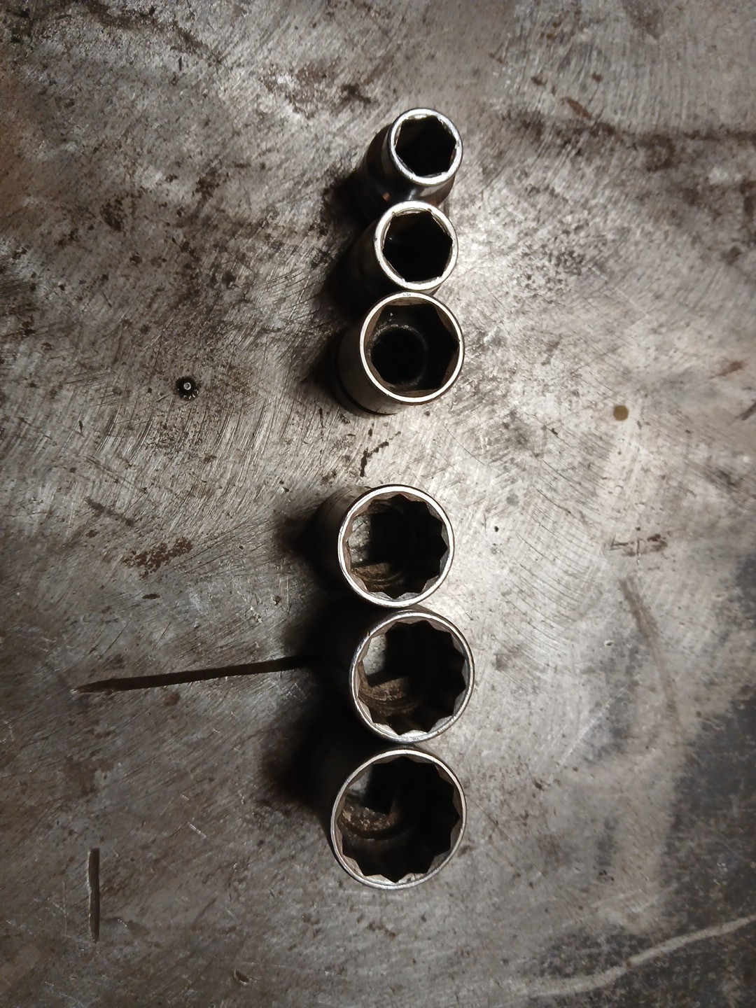 6 And 12 Point Sae Sockets. SK And 1 Indestro