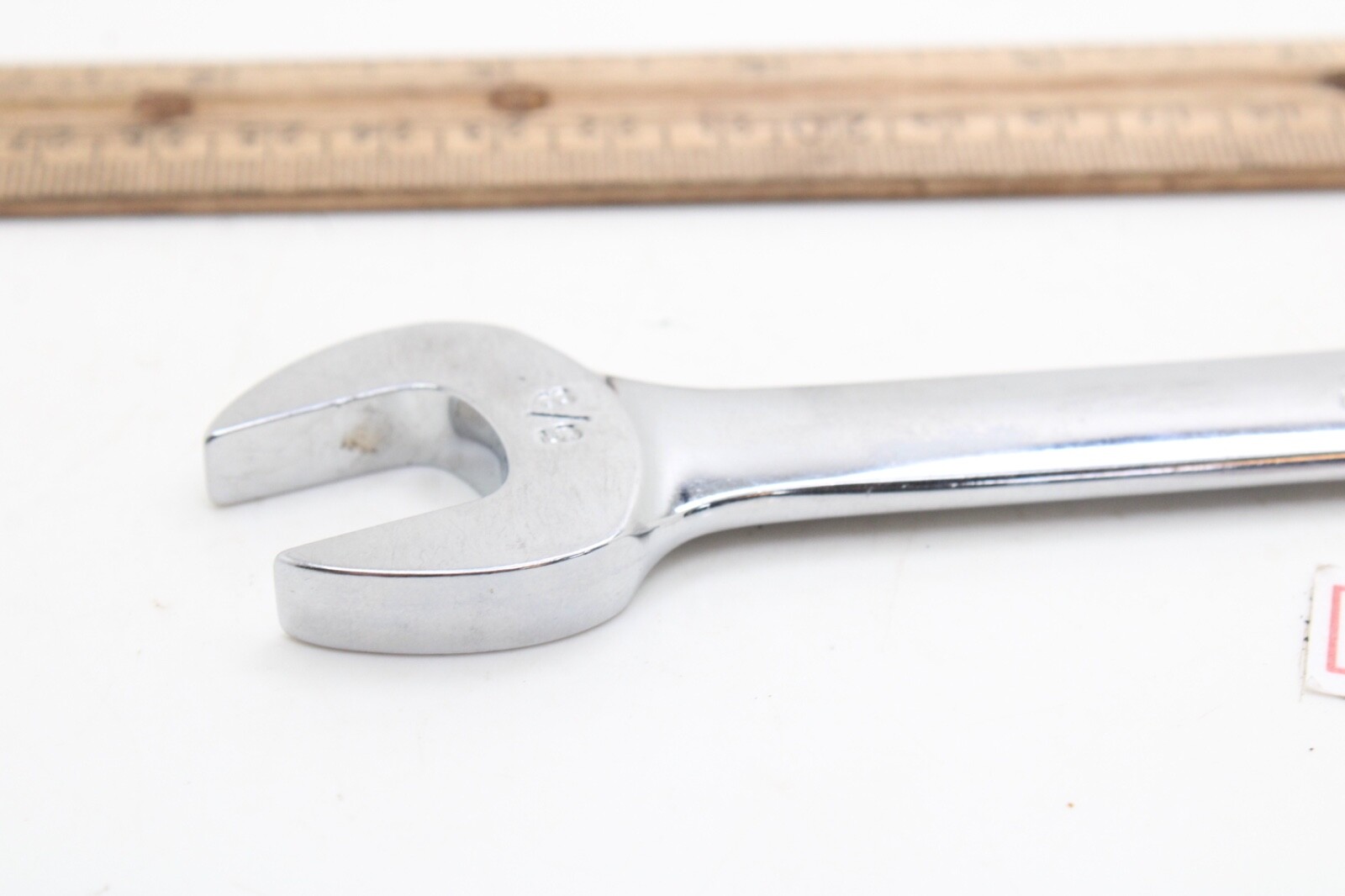 Snap-on Tools VO2022 5/8″ x 11/16″ SAE Chrome Open-end Wrench 7.75″ USA