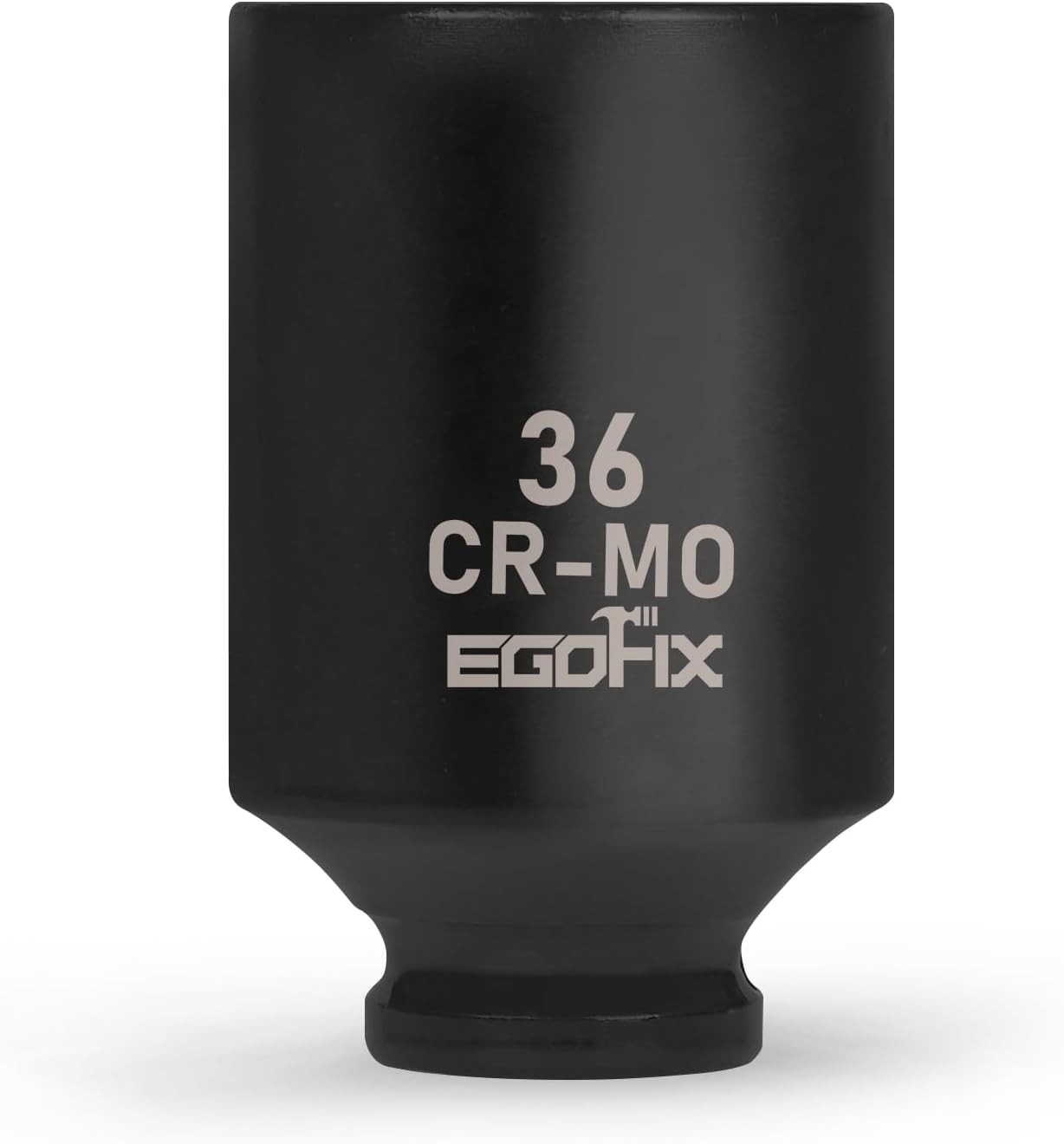 36mm Socket 1/2″ Drive Deep Impact Metric Socket,CR-MO 6 Point for Easy Remov…