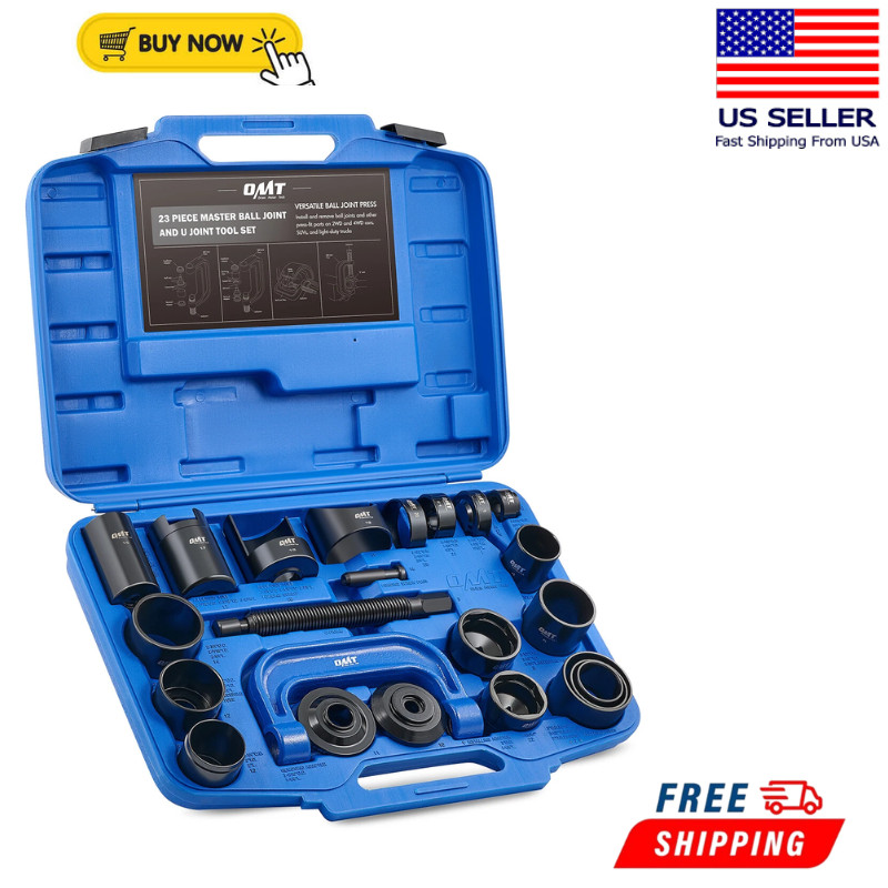 OMT 23pc Master Ball Joint Press Kit Auto Ball Joint Removal Installer Tool Kit