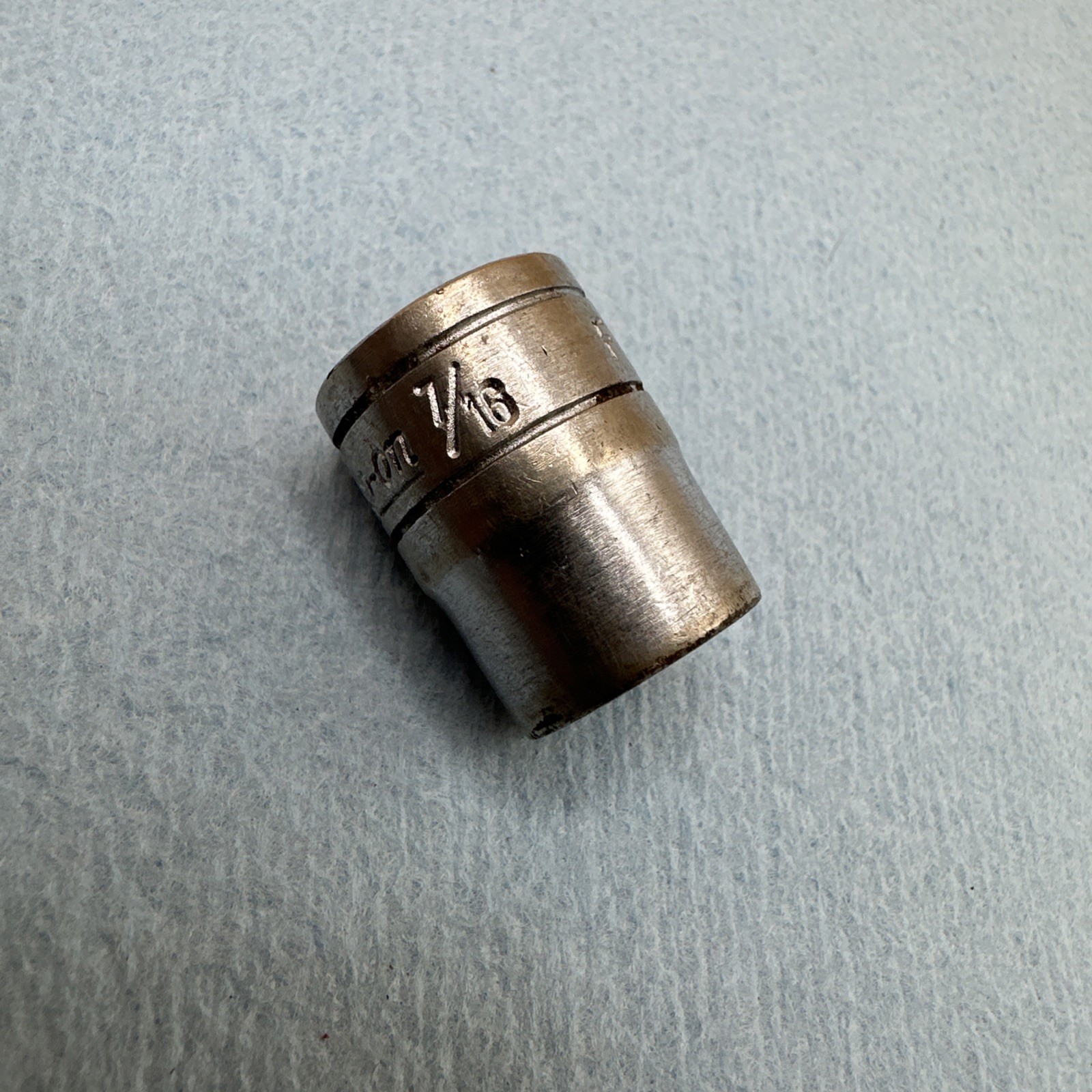 Vintage Snap On FS14 7/16” 6 Point Socket 3/8” Drive Canada