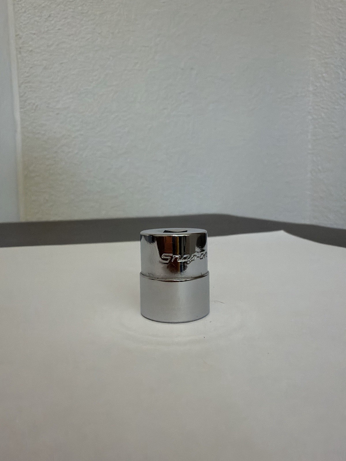 SNAP ON 9/16″ TM18 1/4″ DRIVE SAE 6 POINT SHALLOW CHROME SOCKET TM 18 9/16 «